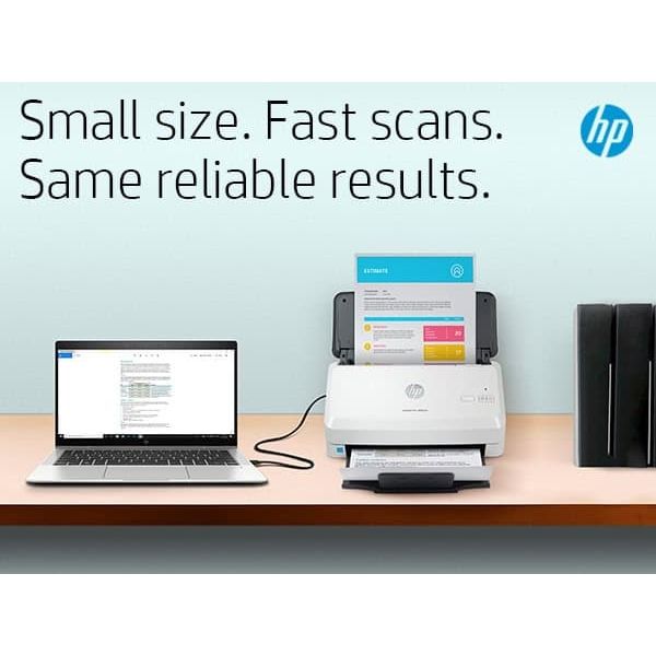 HP Scanjet Pro 3000 s4 Paginascanner 600 x 600 DPI A4 Zwart, Wit (6FW07A)