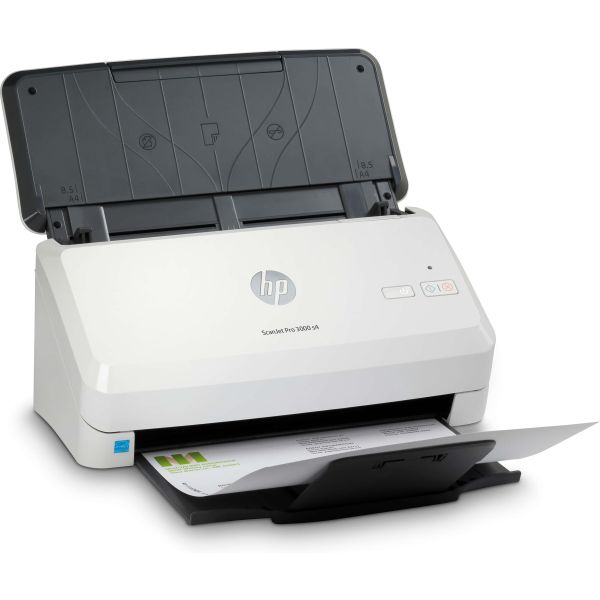 HP Scanjet Pro 3000 s4 Paginascanner 600 x 600 DPI A4 Zwart, Wit (6FW07A)