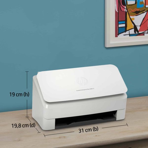 HP Scanjet Enterprise Flow 5000 s5 Paginascanner 600 x 600 DPI A4 Wit (6FW09A)