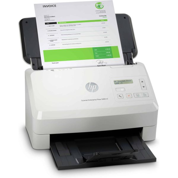HP Scanjet Enterprise Flow 5000 s5 Paginascanner 600 x 600 DPI A4 Wit (6FW09A)