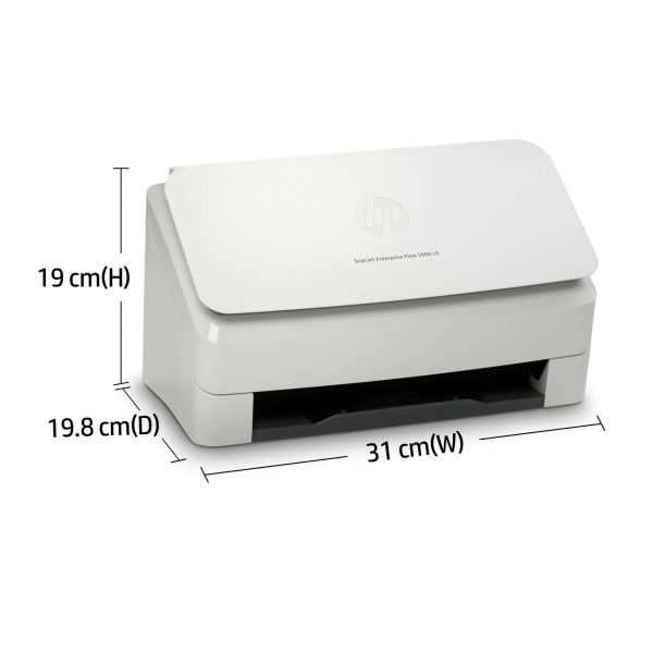 HP Scanjet Enterprise Flow 5000 s5 Paginascanner 600 x 600 DPI A4 Wit (6FW09A)