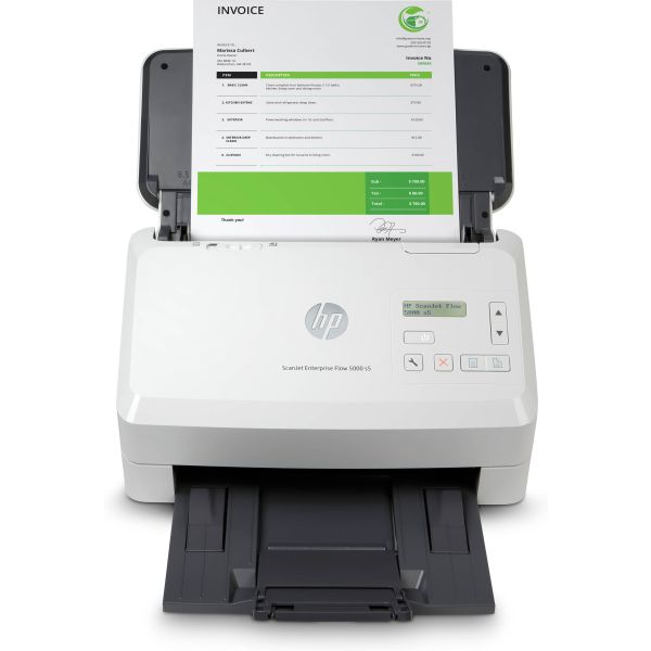 HP Scanjet Enterprise Flow 5000 s5 Paginascanner 600 x 600 DPI A4 Wit (6FW09A)