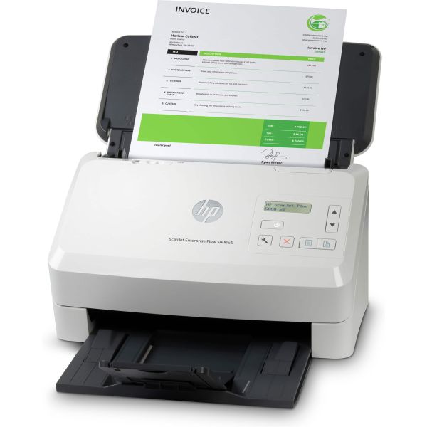 HP Scanjet Enterprise Flow 5000 s5 Paginascanner 600 x 600 DPI A4 Wit (6FW09A)