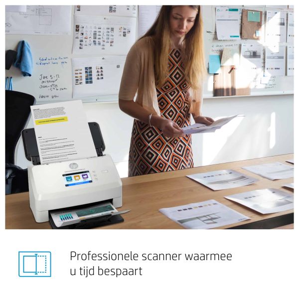 HP Scanjet Enterprise Flow N7000 Paginascanner 600 x 600 DPI A4 Wit (6FW10A)