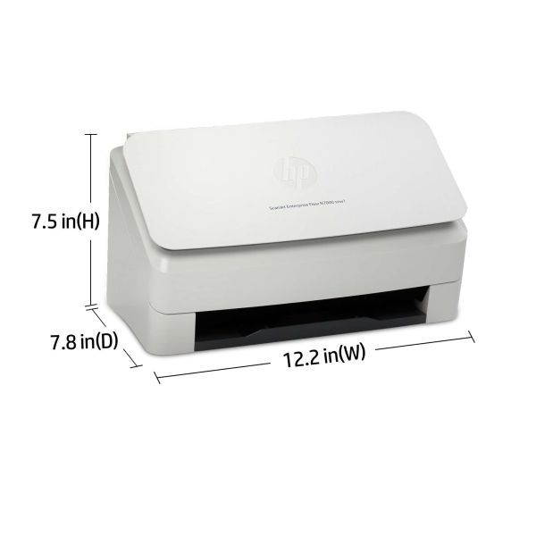 HP Scanjet Enterprise Flow N7000 Paginascanner 600 x 600 DPI A4 Wit (6FW10A)