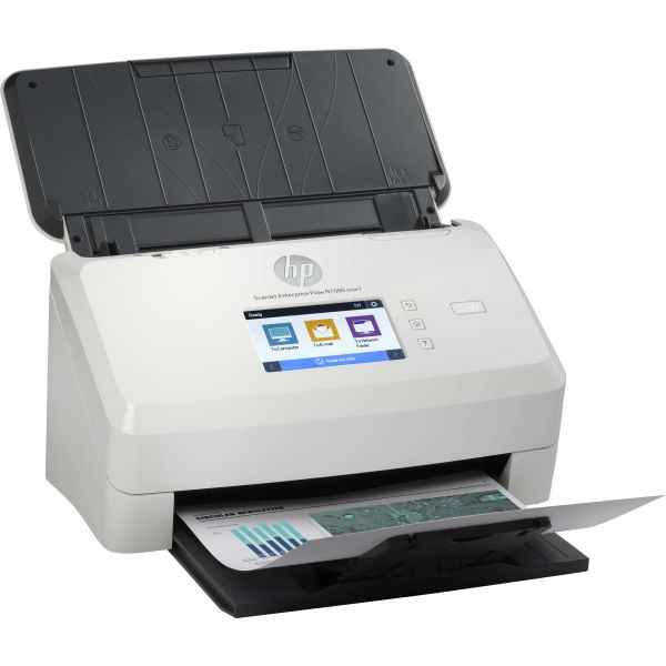 HP Scanjet Enterprise Flow N7000 Paginascanner 600 x 600 DPI A4 Wit (6FW10A)