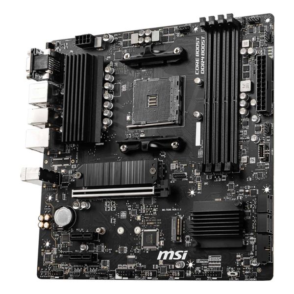 MSI B550M PRO-VDH moederbord AMD B550 Socket AM4 micro ATX (7C95-017R)