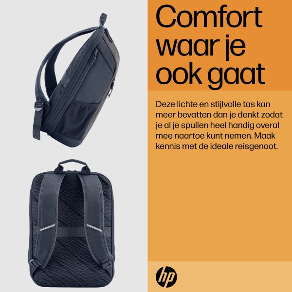 HP Travel 15,6 Laptop Backpack, 18 liter, Iron Grey (6H2D9AA)