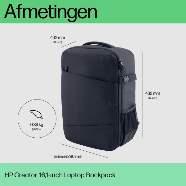 HP Creator 16,1-inch Laptop Backpack (6M5S3AA)