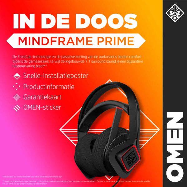 HP OMEN by Mindframe Prime-headset (6MF35AA#ABB)