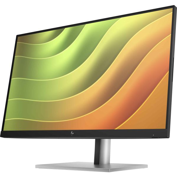 HP E24u G5 60,5 cm (23.8") 1920 x 1080 Pixels Full HD LCD Zwart, Zilver (6N4D0AA#ABB)