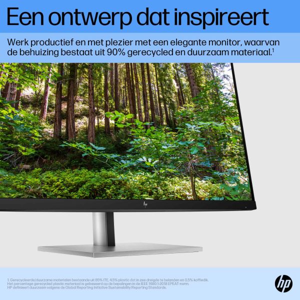 HP E27 G5 68,6 cm (27") 1920 x 1080 Pixels Full HD LED Zwart (6N4E2AA#ABB)