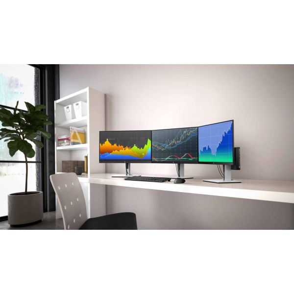 HP E-Series E24d G4 60,5 cm (23.8") 1920 x 1080 Pixels Full HD Zwart (6PA50A4#ABB)