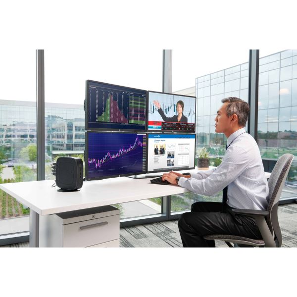 HP t740 3,25 GHz Windows 10 IoT Enterprise 1,33 kg Zwart V1756B (6TV51EA#ABH)