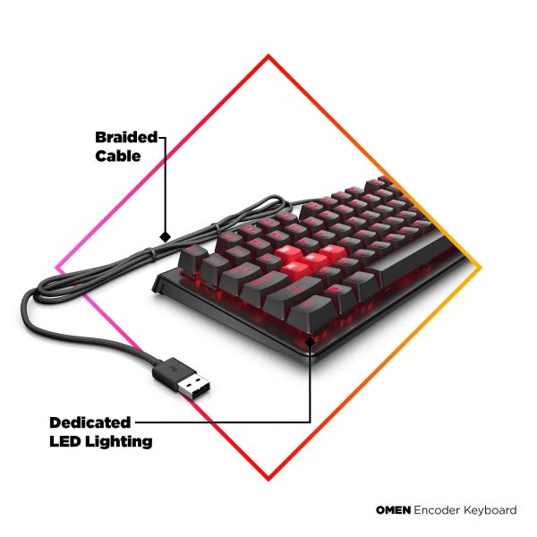 HP OMEN by Encoder-toetsenbord (6YW76AA#ABB)