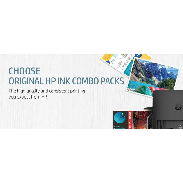 HP 953 4-pack originele inktcartridges, cyaan/magenta/geel (6ZC69AE)