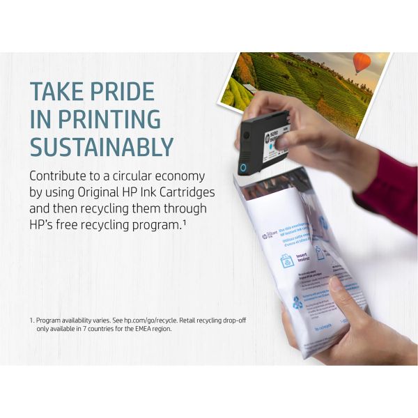 HP 953 4-pack originele inktcartridges, cyaan/magenta/geel (6ZC69AE)