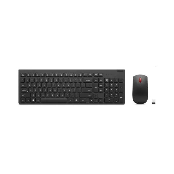 Lenovo 4X31N50752 toetsenbord Inclusief muis Universeel RF Draadloos Scandinavisch Zwart (4X31N50752)