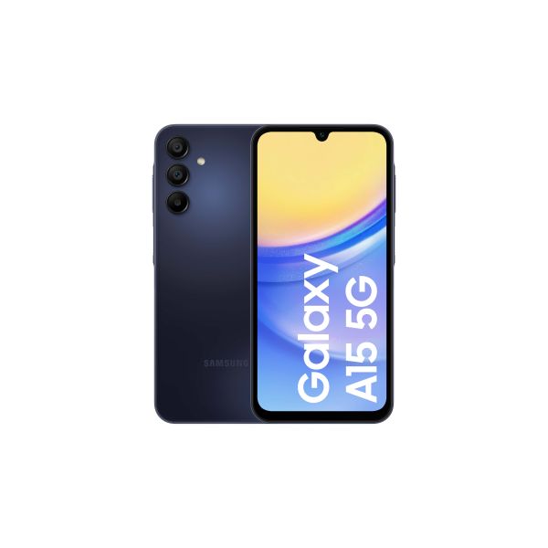 Samsung Galaxy SM-A156B 16,5 cm (6.5") Hybride Dual SIM Android 14 5G USB Type-C 4 GB 128 GB 5000 mAh Zwart, Blauw (SM-A156BZKDEUB) Samsung Galaxy SM-A156B 16,5 cm (6.5") Hybride Dual SIM Android 14 5G USB Type-C 4 GB 128 GB 5000 mAh Zwart, Blauw (SM-A156BZKDEUB)