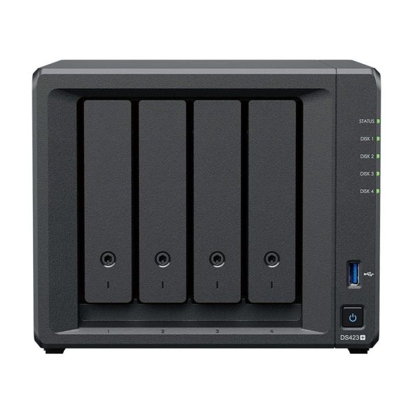 Synology DS423 4Bay 16TB NAS met 4x 4TB Synology HAT3300-4T HDD (DS423-44SYN)