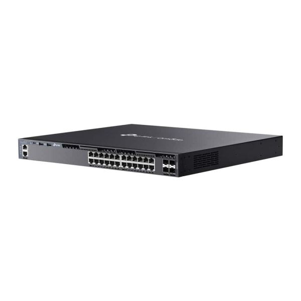 TP-Link Omada SG6428X netwerk-switch Managed L3 Gigabit Ethernet (10/100/1000) 1U Zwart (SG6428X)