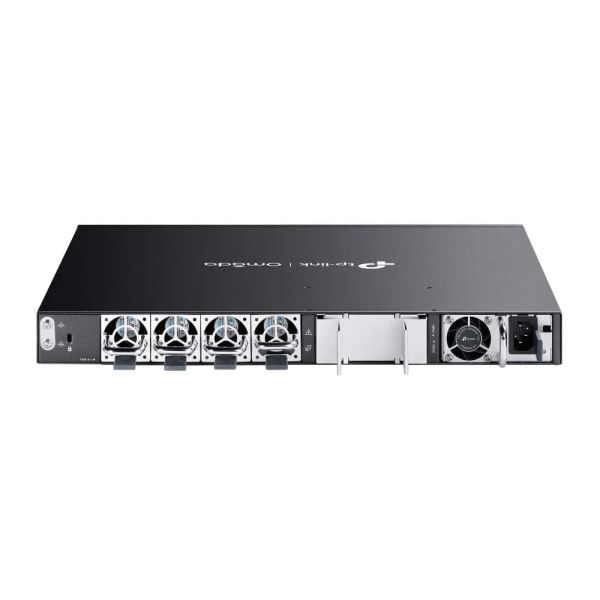 TP-Link Omada SG6428XHP netwerk-switch Managed L3 Gigabit Ethernet (10/100/1000) Power over Ethernet (PoE) 1U Zwart (SG6428XHP)