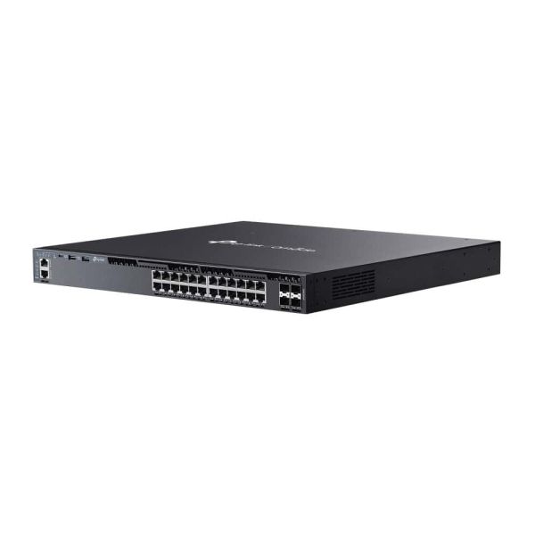 TP-Link Omada SG6428XHP netwerk-switch Managed L3 Gigabit Ethernet (10/100/1000) Power over Ethernet (PoE) 1U Zwart (SG6428XHP)