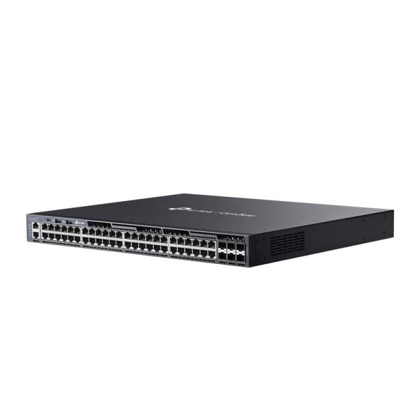 TP-Link Omada SG6654X netwerk-switch Managed L3 Gigabit Ethernet (10/100/1000) 1U Zwart (SG6654X)