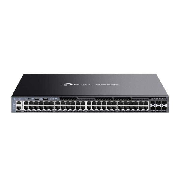 TP-Link Omada SG6654X netwerk-switch Managed L3 Gigabit Ethernet (10/100/1000) 1U Zwart (SG6654X) TP-Link Omada SG6654X netwerk-switch Managed L3 Gigabit Ethernet (10/100/1000) 1U Zwart (SG6654X)