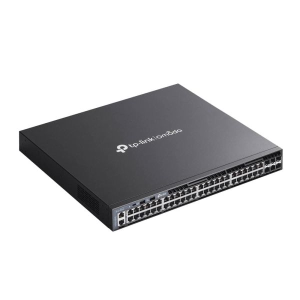 TP-Link Omada SG6654X netwerk-switch Managed L3 Gigabit Ethernet (10/100/1000) 1U Zwart (SG6654X)