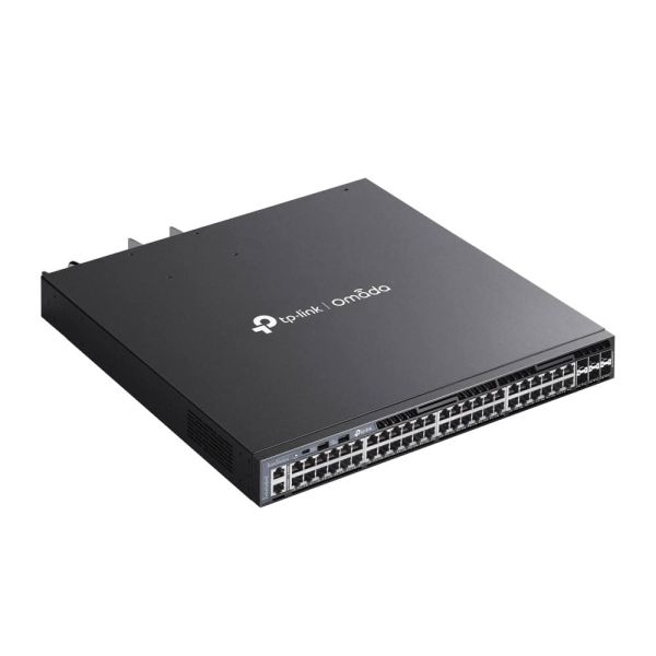 TP-Link Omada SG6654XHP netwerk-switch Managed L3 Gigabit Ethernet (10/100/1000) Power over Ethernet (PoE) 1U Zwart (SG6654XHP)