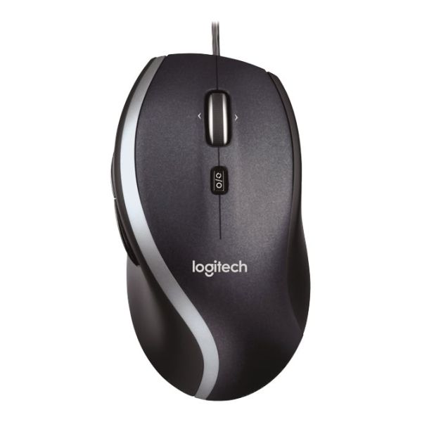 Logitech Corded Mouse M500 muis Rechtshandig USB Type-A Laser 1000 DPI (910-003725)