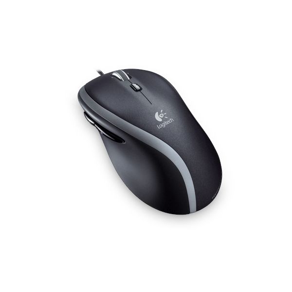 Logitech Corded Mouse M500 muis Rechtshandig USB Type-A Laser 1000 DPI (910-003725)