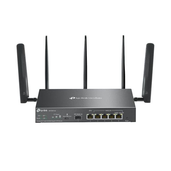 TP-Link Omada ER706W-4G draadloze router Gigabit Ethernet Dual-band (2.4 GHz / 5 GHz) Zwart (ER706W-4G)