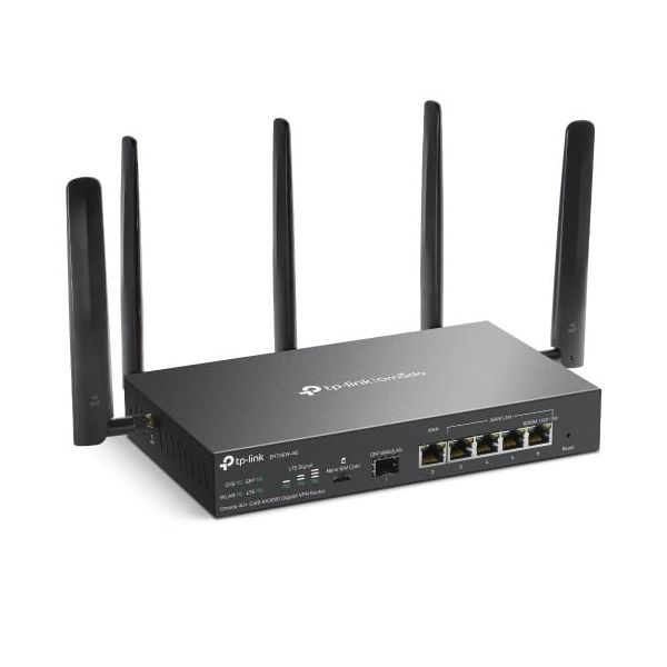TP-Link Omada ER706W-4G draadloze router Gigabit Ethernet Dual-band (2.4 GHz / 5 GHz) Zwart (ER706W-4G) TP-Link Omada ER706W-4G draadloze router Gigabit Ethernet Dual-band (2.4 GHz / 5 GHz) Zwart (ER706W-4G)