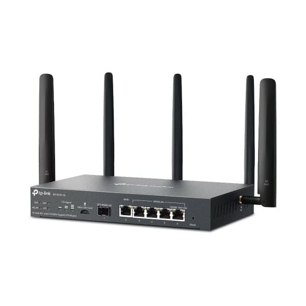 TP-Link Omada ER706W-4G draadloze router Gigabit Ethernet Dual-band (2.4 GHz / 5 GHz) Zwart (ER706W-4G) TP-Link Omada ER706W-4G draadloze router Gigabit Ethernet Dual-band (2.4 GHz / 5 GHz) Zwart (ER706W-4G)