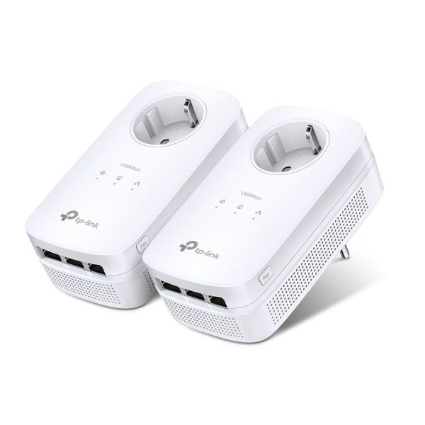 TP-Link TL-PA8030P KIT PowerLine-netwerkadapter 1200 Mbit/s Ethernet LAN Wit 2 stuk(s) (PA8030P KIT)