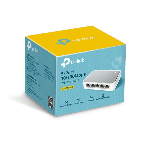 TP-Link TL-SF1005D Managed Fast Ethernet (10/100) Wit (SF1005D)