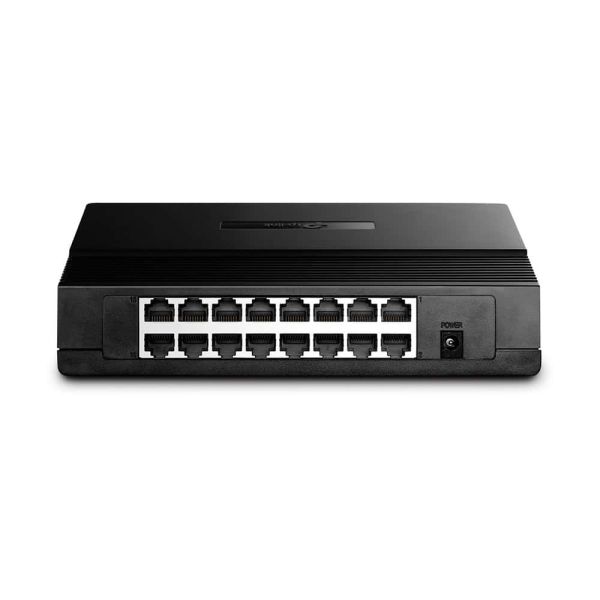 TP-Link TL-SF1016D Unmanaged Fast Ethernet (10/100) Zwart (SF1016D) TP-Link TL-SF1016D Unmanaged Fast Ethernet (10/100) Zwart (SF1016D)