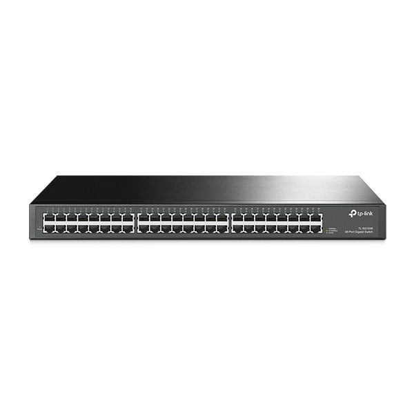 TP-Link TL-SG1048 Unmanaged Gigabit Ethernet (10/100/1000) 1U Zwart (SG1048)