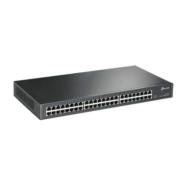 TP-Link TL-SG1048 Unmanaged Gigabit Ethernet (10/100/1000) 1U Zwart (SG1048)
