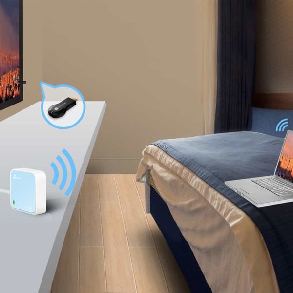 TP-Link TL-WR802N draadloze router Fast Ethernet Single-band (2.4 GHz) Blauw, Wit (WR802N)
