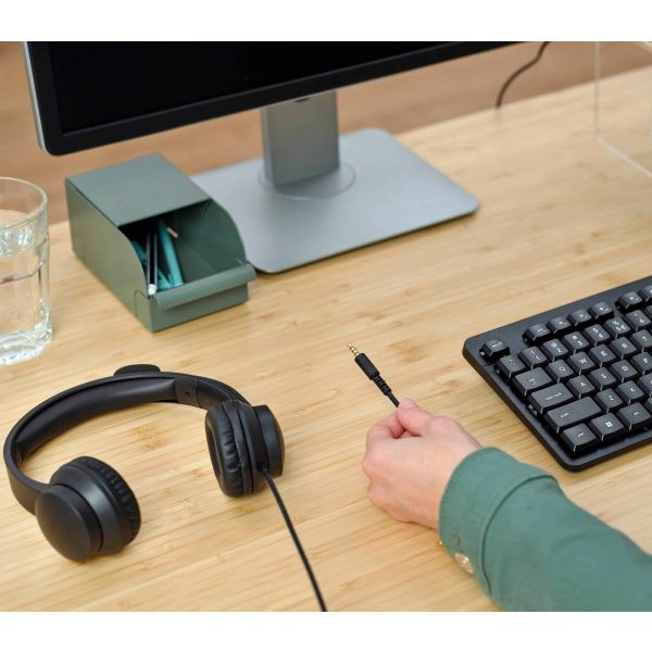 Trust HS‑150 Bedrade PC‑headset – headset – business model – verstelbare hoofdband – Zwart (25333)
