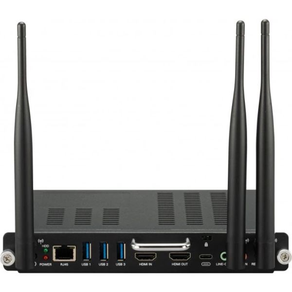 Viewsonic VPC-A31-O1 PC's/werkstation 8 GB DDR4-SDRAM 128 GB SSD Slot-in PC Mini PC Zwart (VPC-A31-O1)