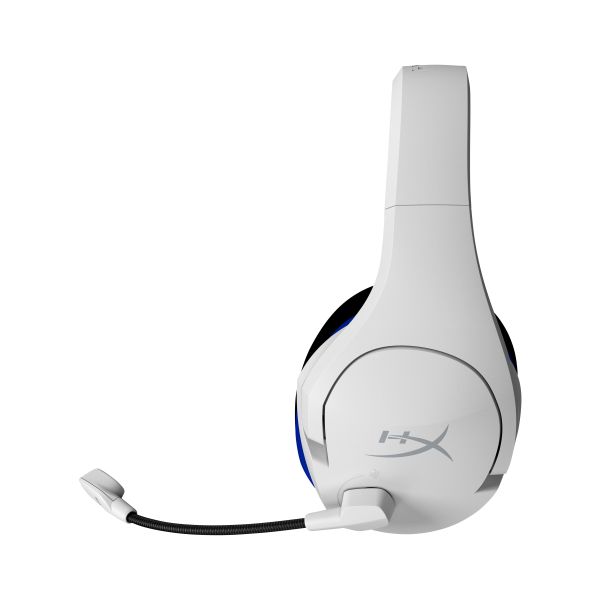 HyperX Cloud Stinger Core - draadloze gamingheadset (wit-blauw) - PS5-PS4 (4P5J1AA)