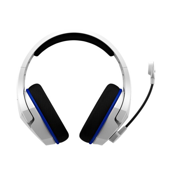 HyperX Cloud Stinger Core - draadloze gamingheadset (wit-blauw) - PS5-PS4 (4P5J1AA)