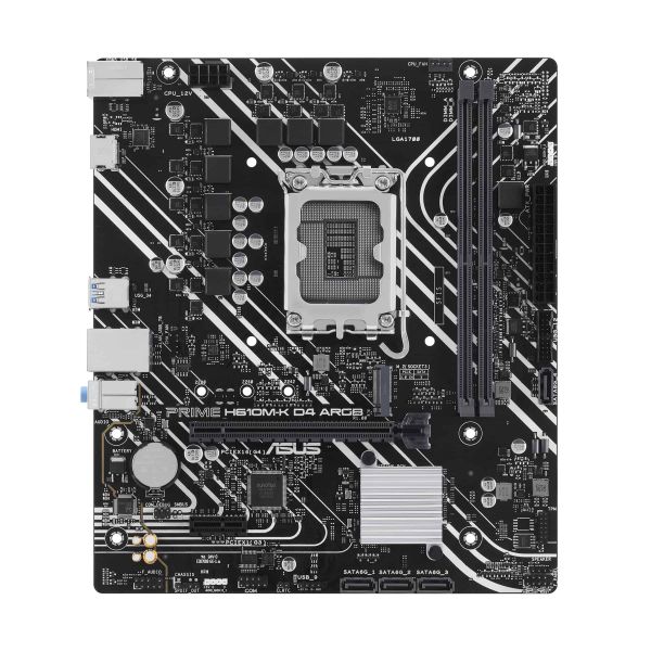ASUS PRIME H610M-K D4 ARGB Intel H610 LGA 1700 micro ATX (90MB1HN0-M0EAY0)