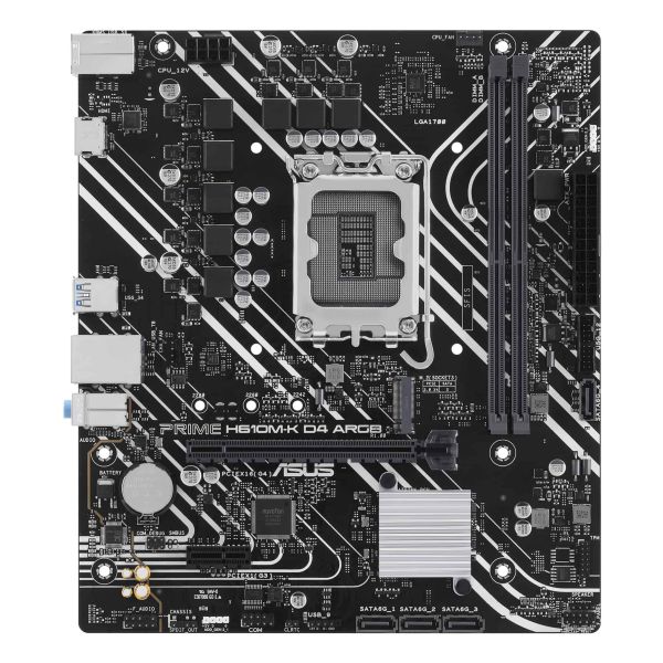 ASUS PRIME H610M-K D4 ARGB Intel H610 LGA 1700 micro ATX (90MB1HN0-M0EAY0)
