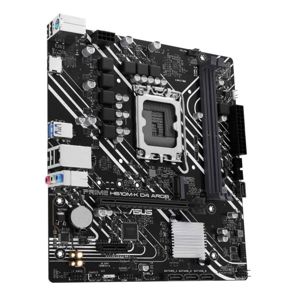 ASUS PRIME H610M-K D4 ARGB Intel H610 LGA 1700 micro ATX (90MB1HN0-M0EAY0)