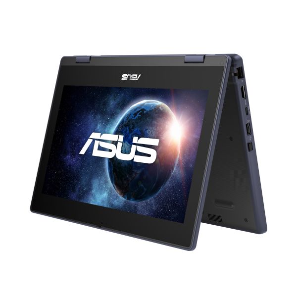 ASUS BR1104FGA-NS0057XA Intel® N N100 Hybride (2-in-1) 29,5 cm (11.6") Touchscreen HD 8 GB LPDDR5-SDRAM 128 GB Flash Wi-Fi 6 (802.11ax) Windows 11 Pro Education Zwart, Grijs (90NX07L1-M001V0)